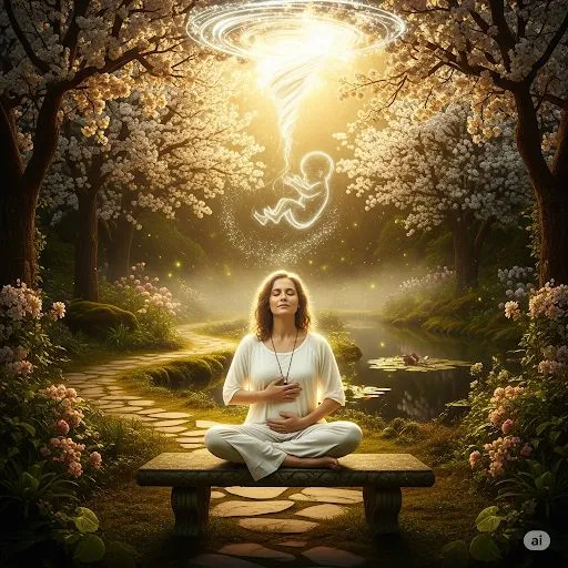 Conscious pregnancy meditation